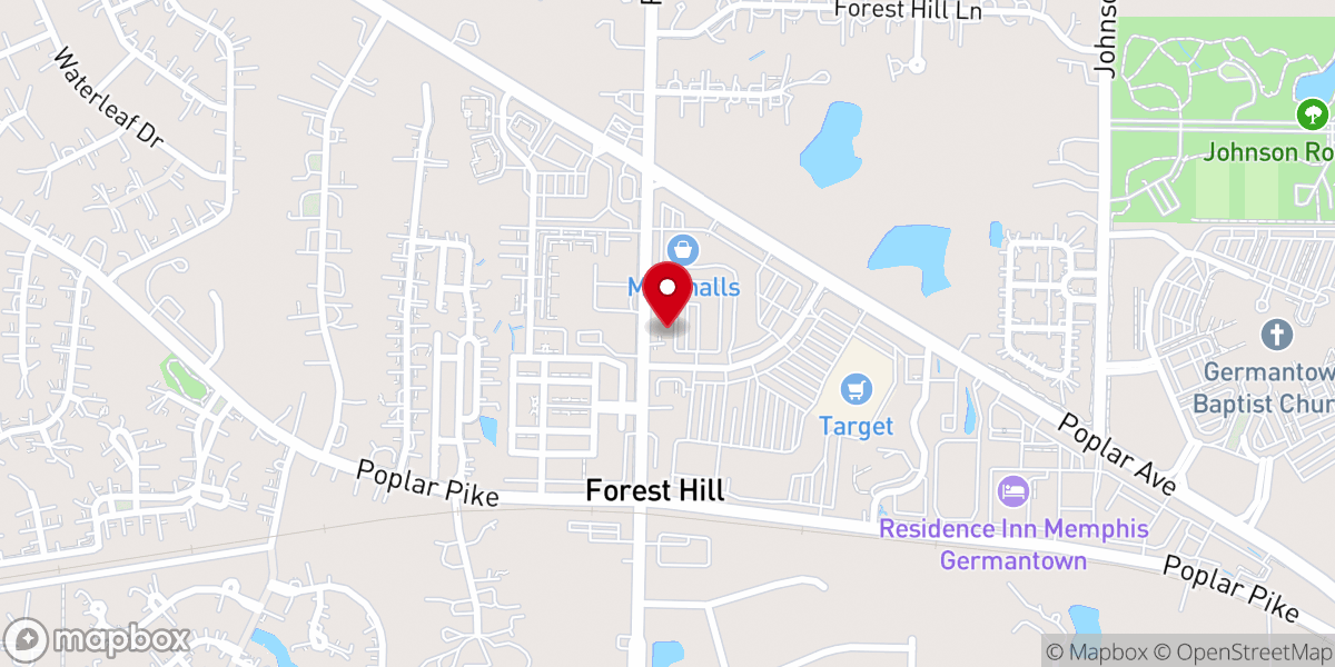 Map showing location of Congregation Coffee