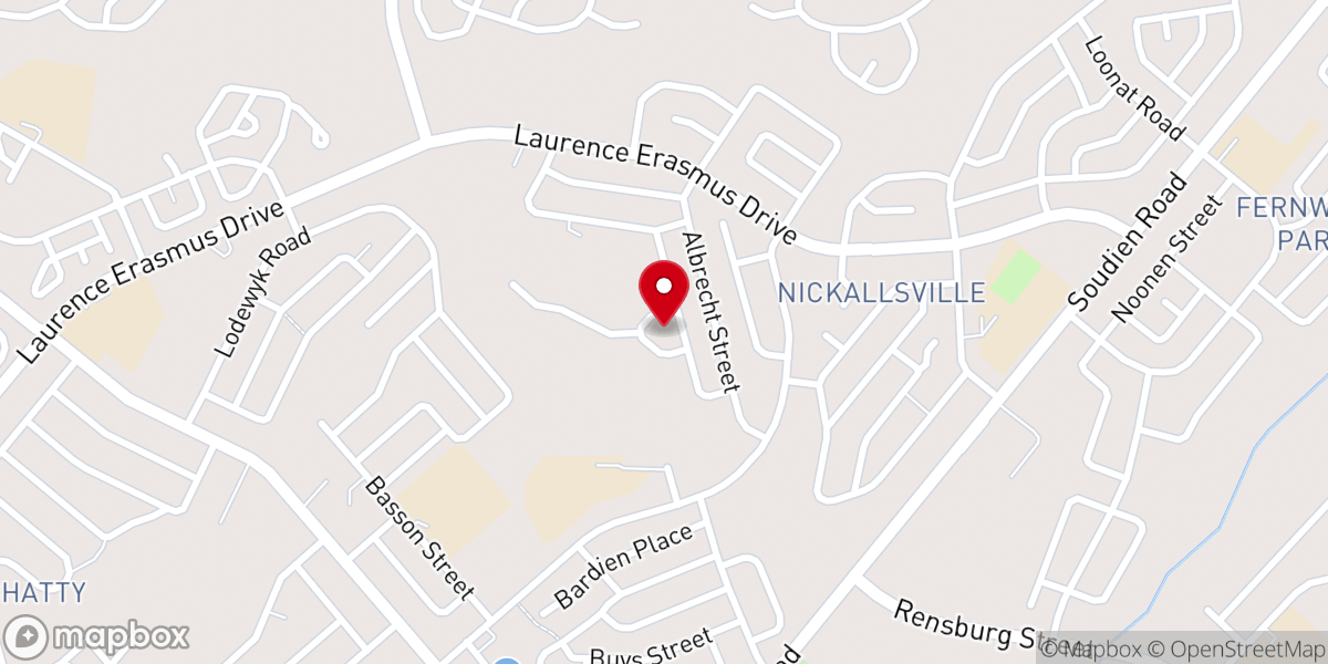 Map showing location of St Joseph the Worker Catholic Church