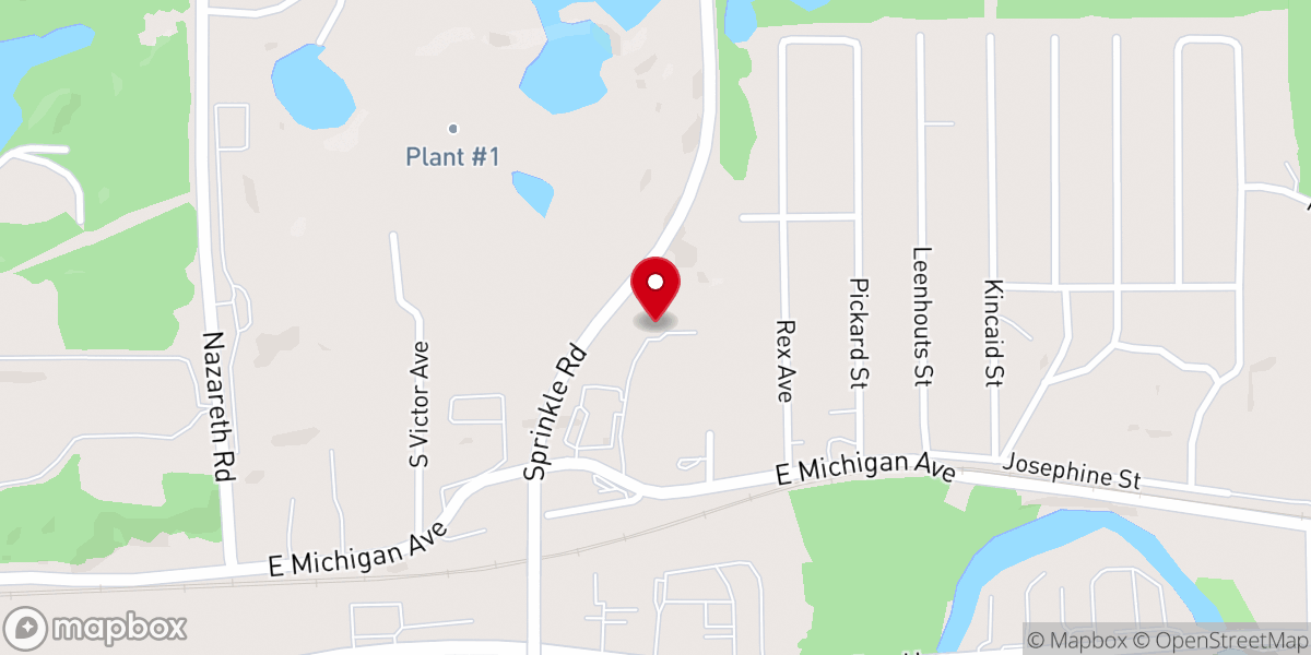 Map showing location of Kalamazoo Missionary Church
