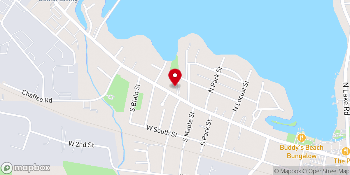 Map showing location of Bridge Church - Oconomowoc