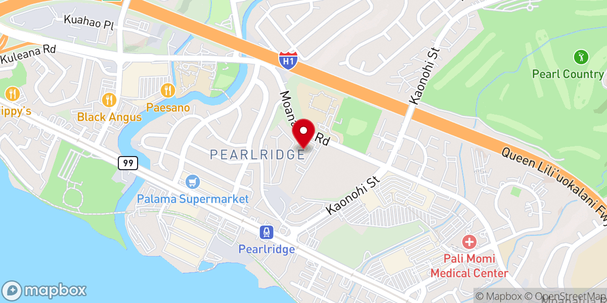 Map showing location of St. Timothy's Episcopal Church