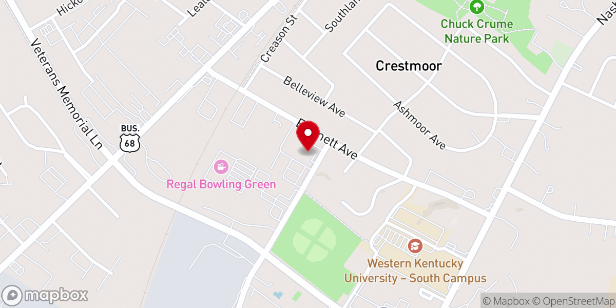 Map showing location of Rock Hills Church Inc