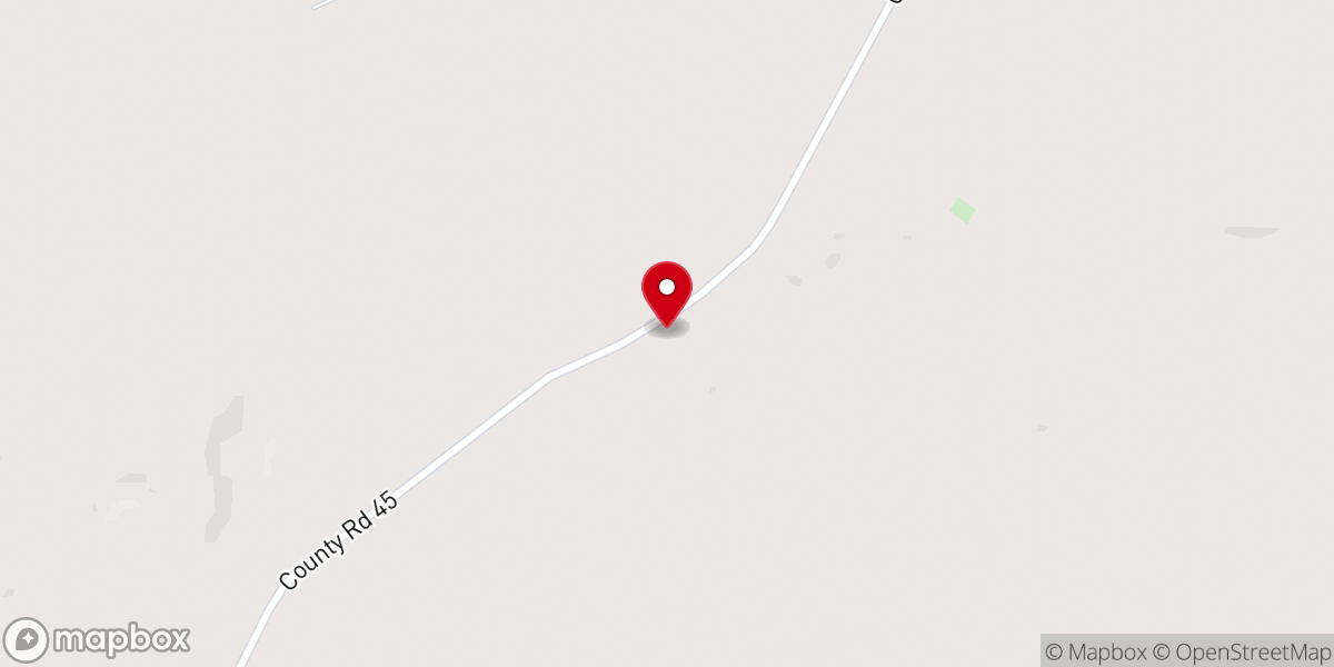 Map showing location of New Rock Missionary Baptist Church