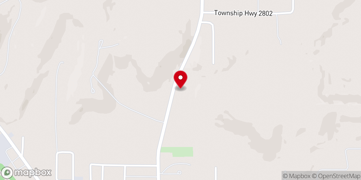 Map showing location of Loudonville River Of Life Community Church