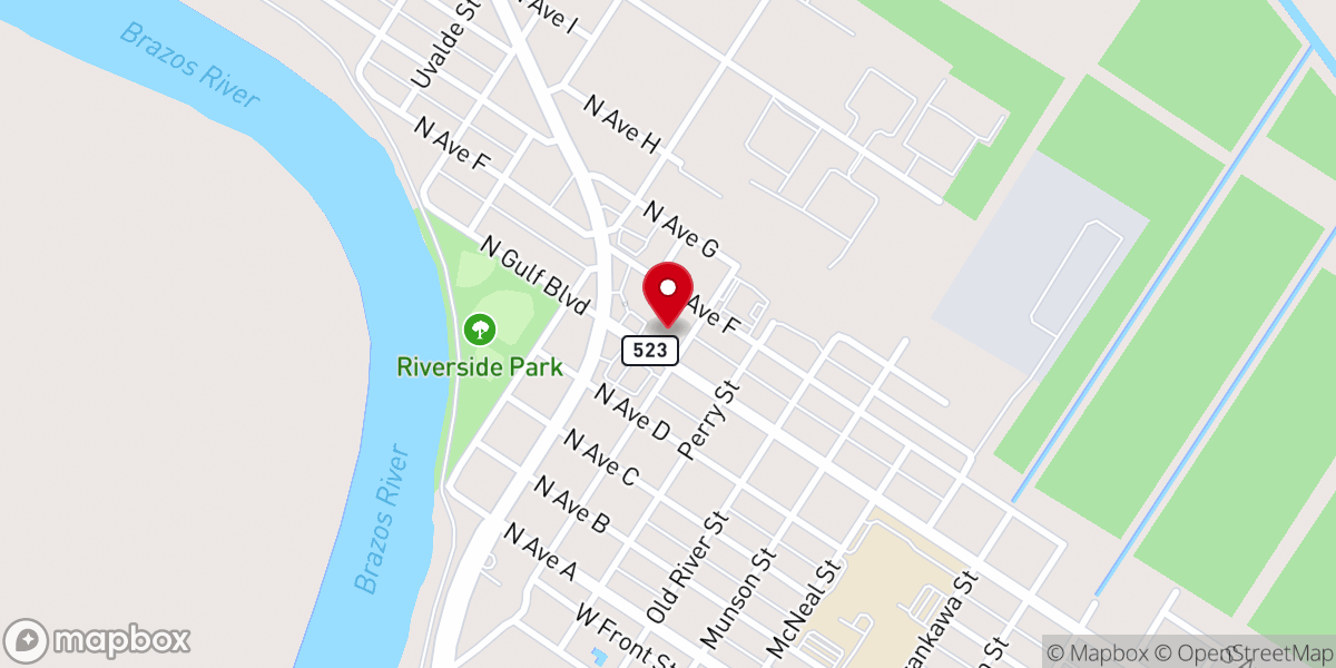 Map showing location of Iglesia Evangelica Cristiana