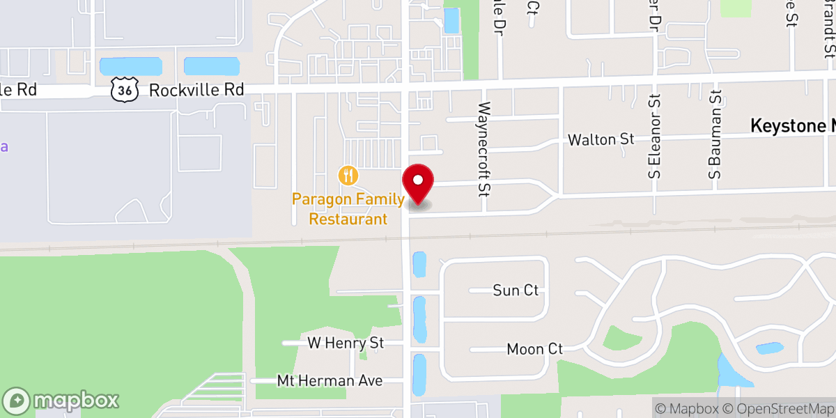 Map showing location of A Mother's Love