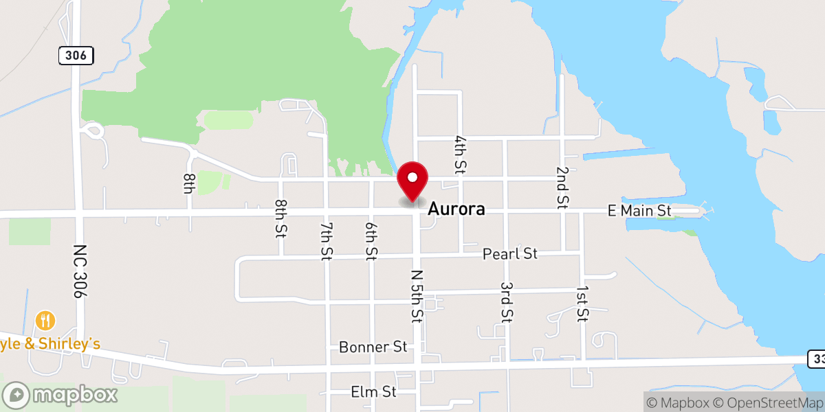 Map showing location of City of Refuge Apostolic Deliverance Church