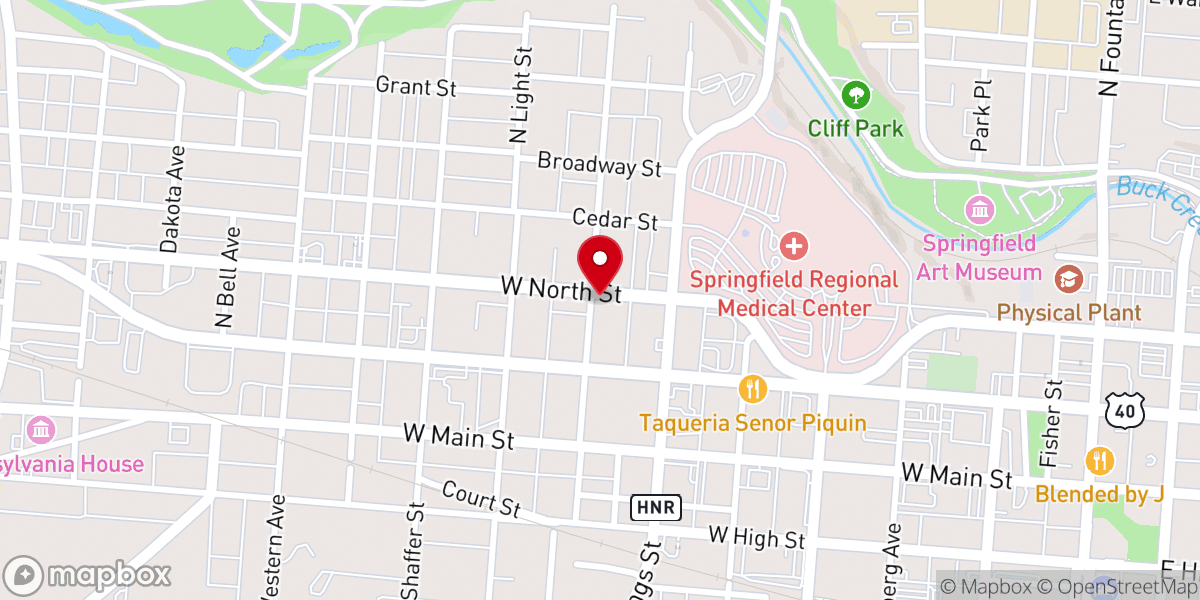 Map showing location of New Birth Mission