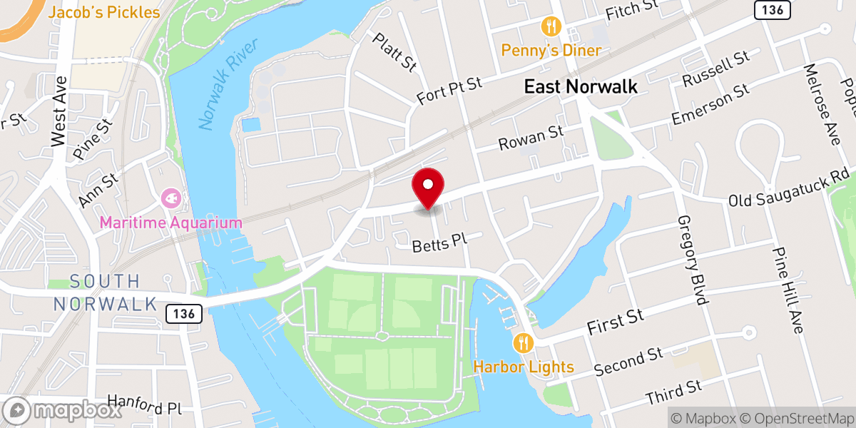 Map showing location of Community Advent Christian Church