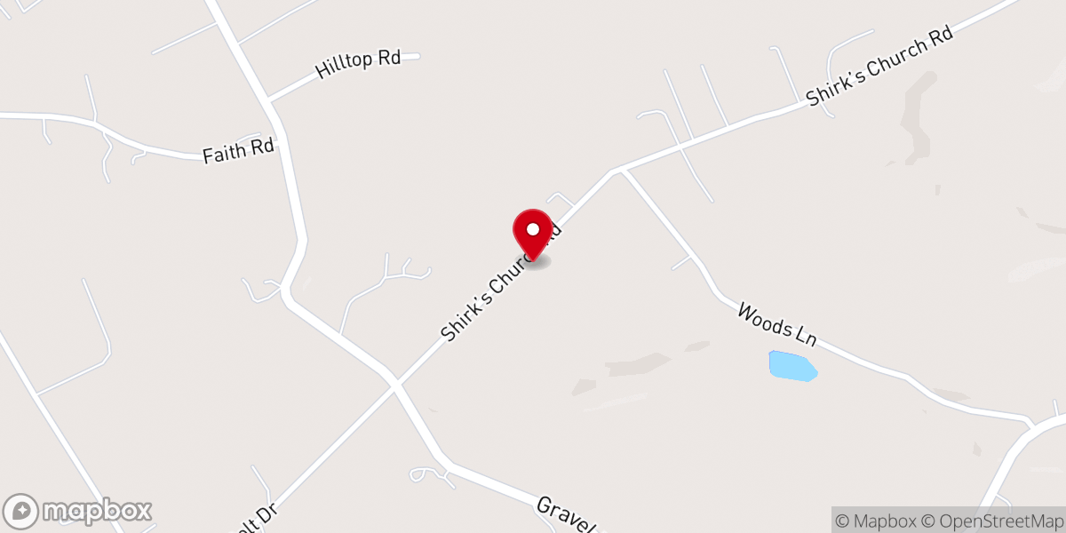 Map showing location of Our Lady of the Perpetual Noodly Appendage