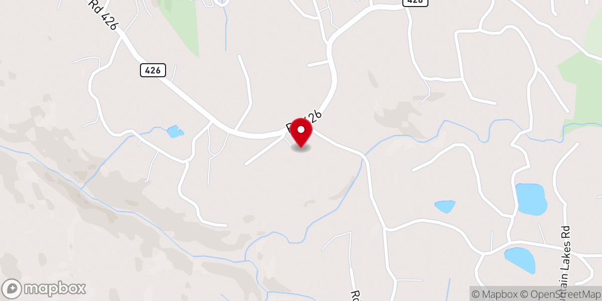 Map showing location of Oakhurst Seventh-day Adventist Church