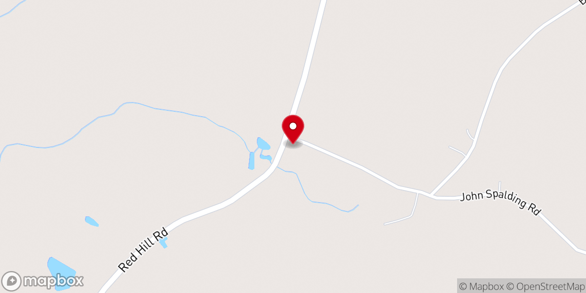 Map showing location of Mount Zion Church