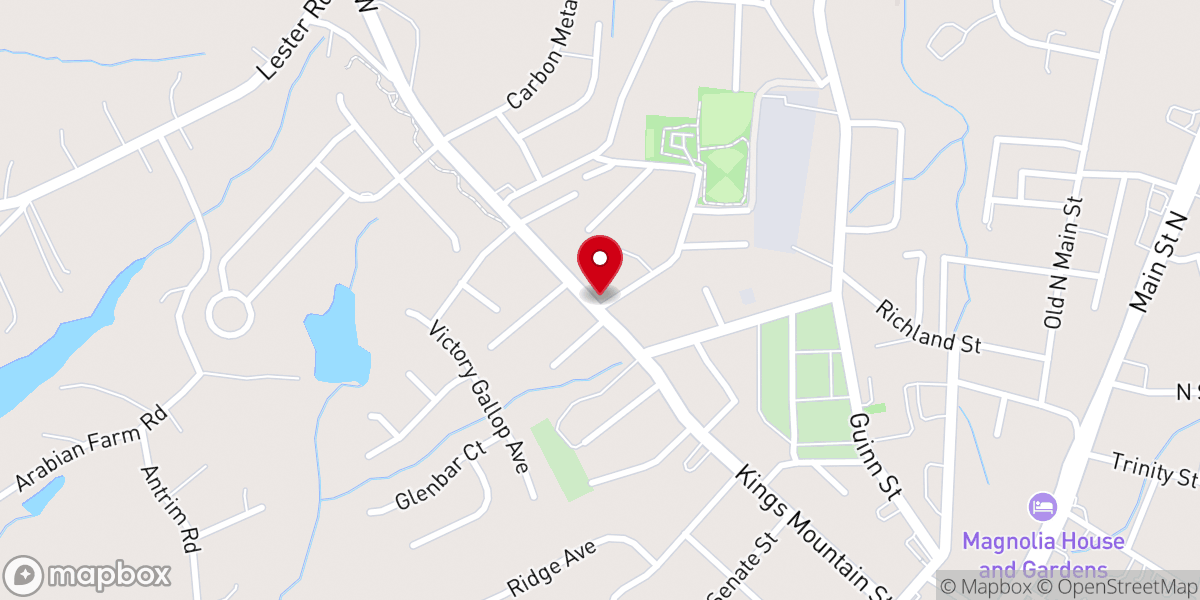 Map showing location of Destinys Calling Ministries