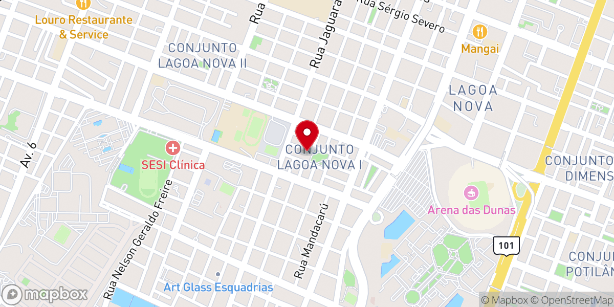 Map showing location of Paróquia São Camilo de Lellis