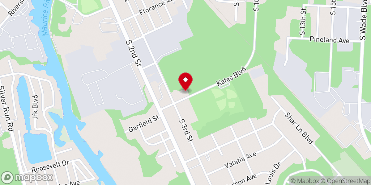 Map showing location of Fourth United Methodist Church