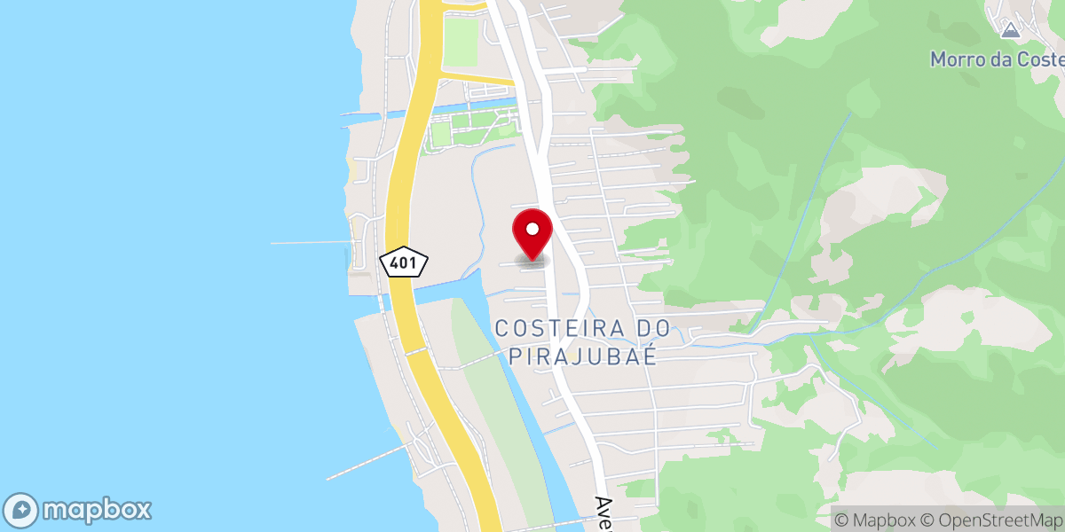 Map showing location of Assembléia de Deus