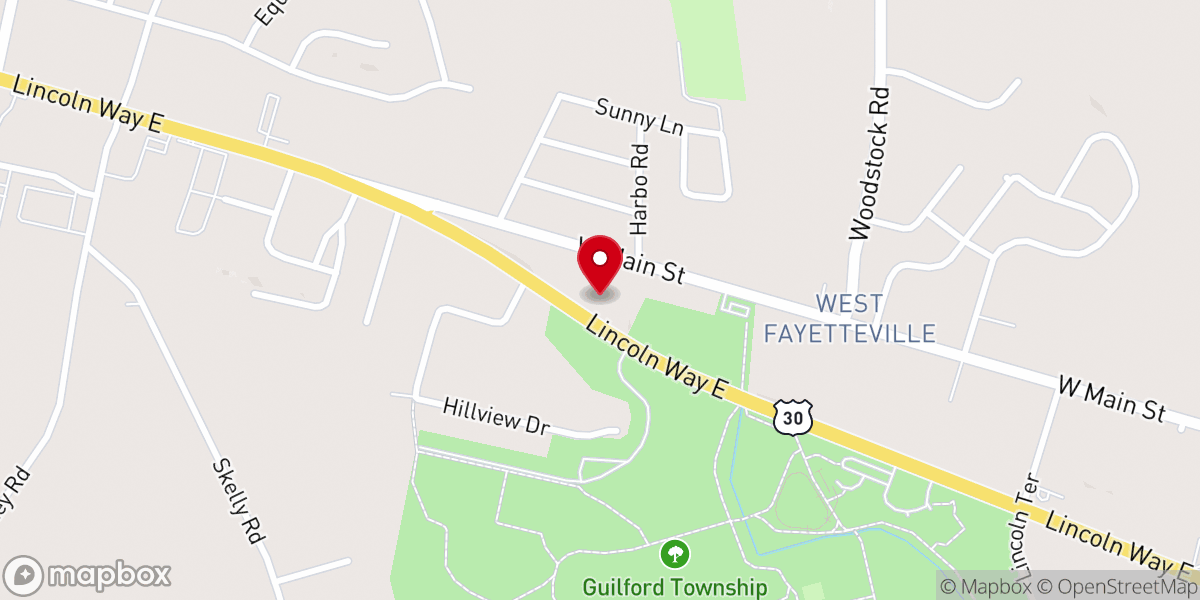 Map showing location of Unity In Christ Church
