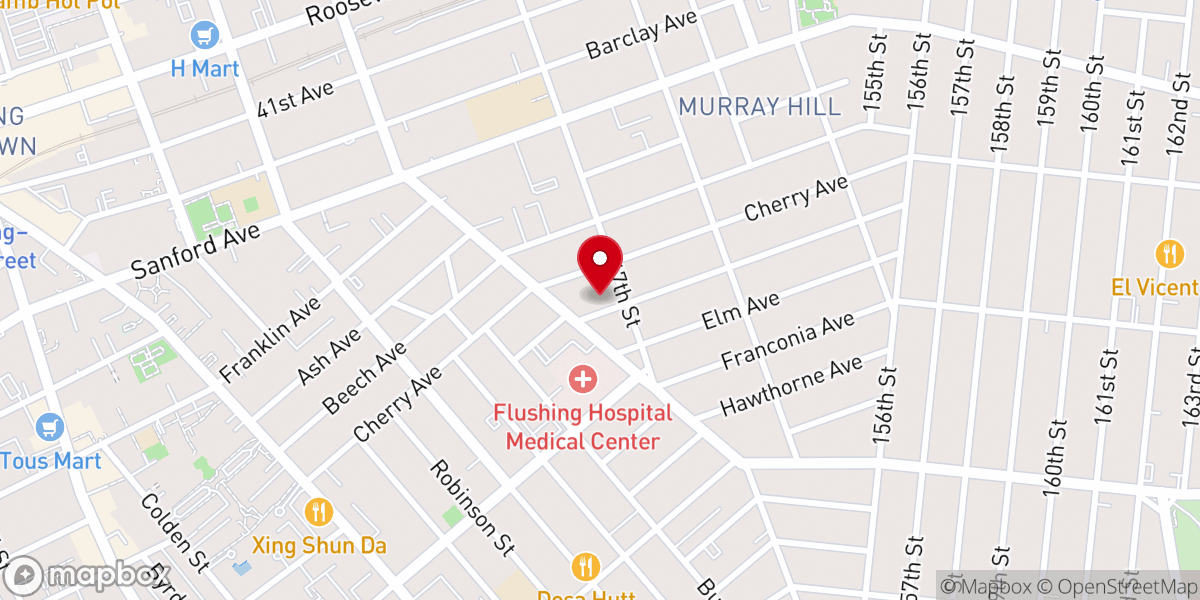 Map showing location of Maha Sandhi Yoga Center Inc