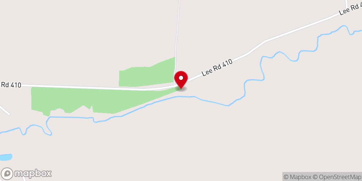 Map showing location of Freedonia Missionary Baptist Church