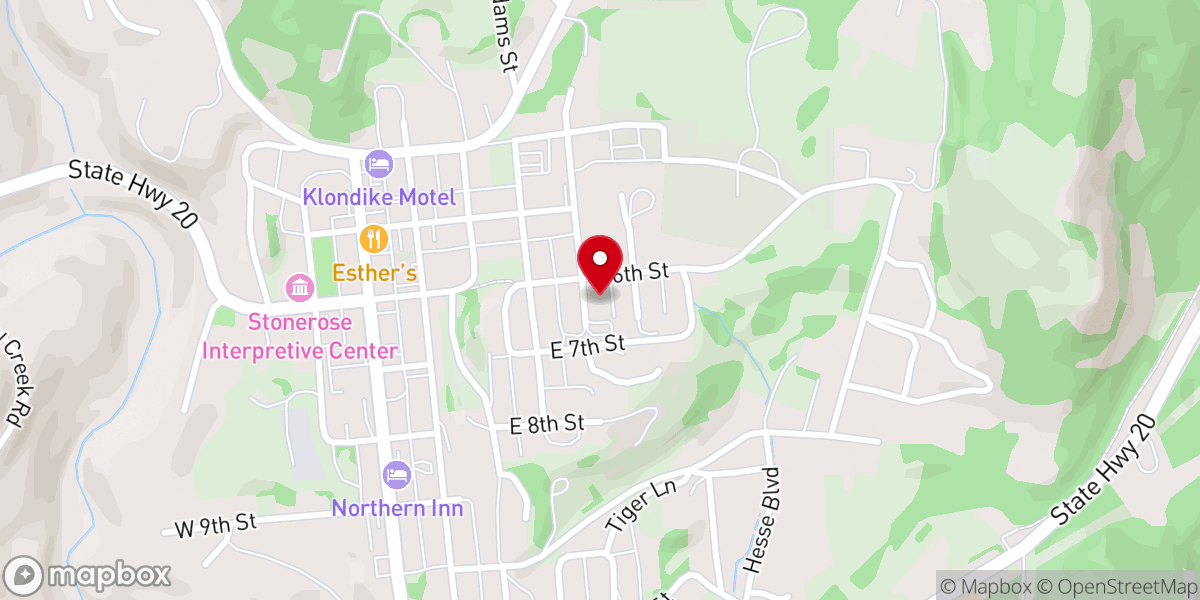 Map showing location of Republic Church of the Nazarene