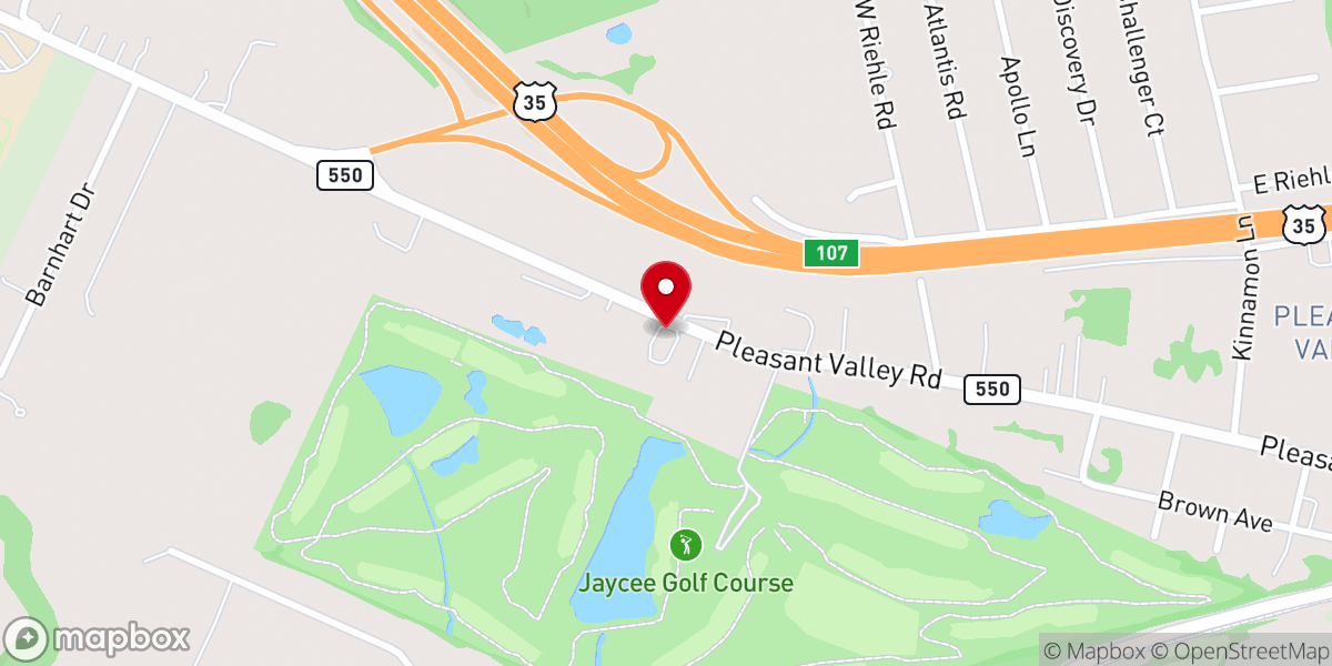 Map showing location of ACTS Believe Church