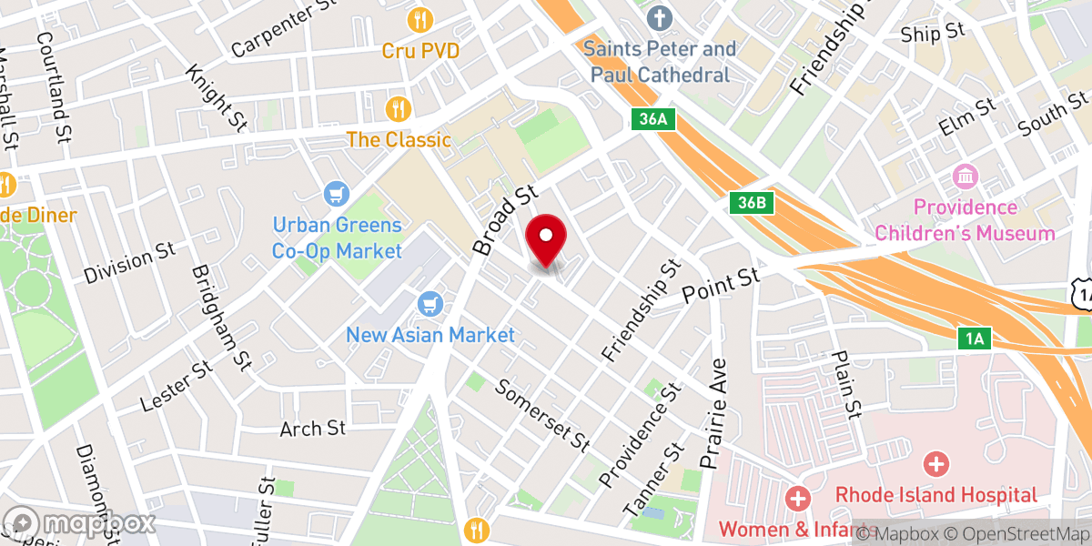 Map showing location of Iglesia De Cristo Casa De Jubilo
