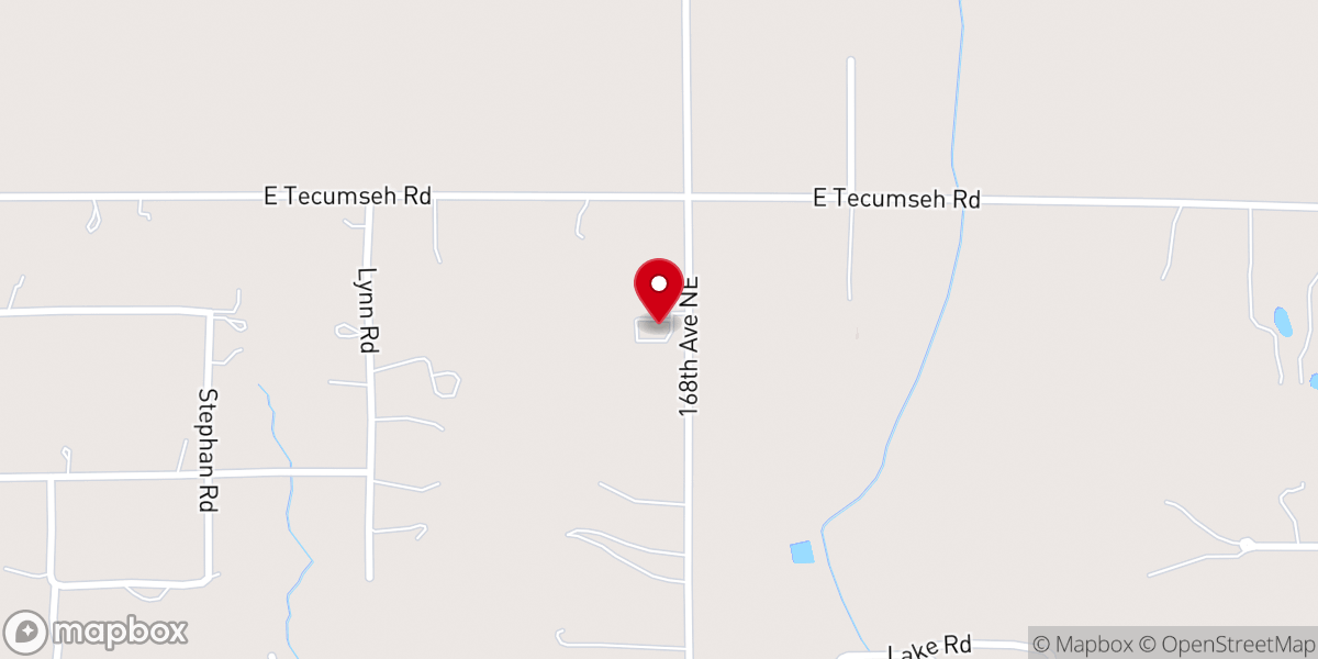 Map showing location of First Baptist Church Of Little Axe