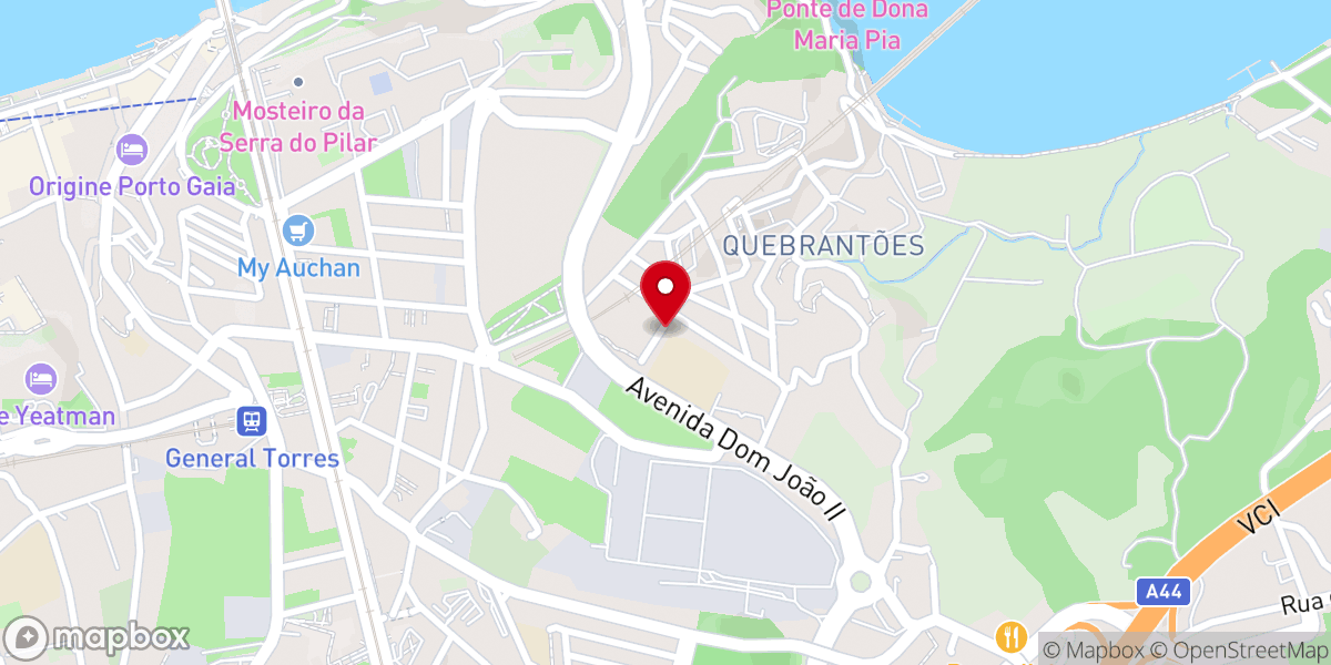 Map showing location of Capela de Quebrantões / Capela de São José