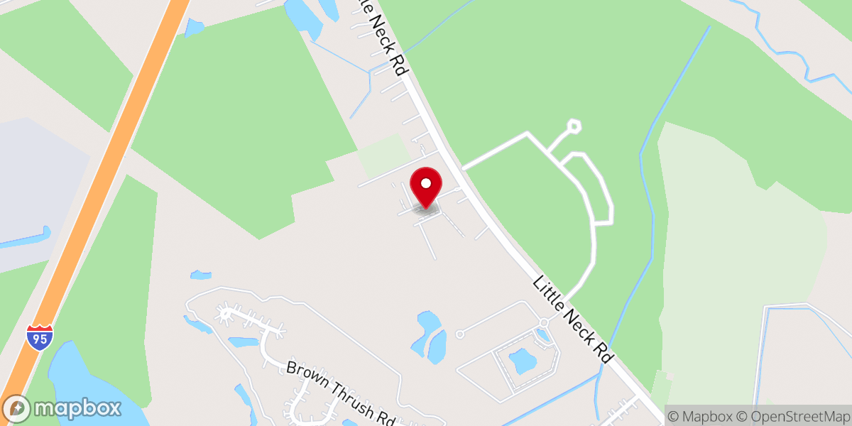 Map showing location of Savannah Holy Church of God