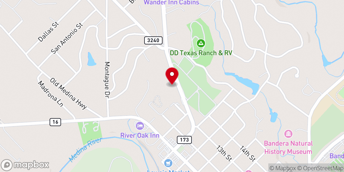 Map showing location of Noah's Ark Day Care Center