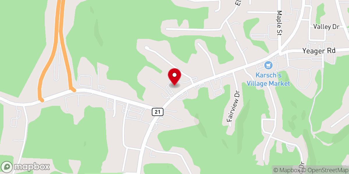 Map showing location of Sandy Creek Ward