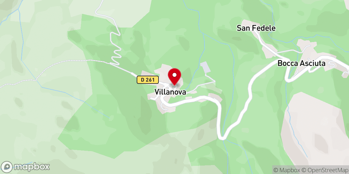 Map showing location of Église Sainte-Marie - Ghjesgia Santa Maria