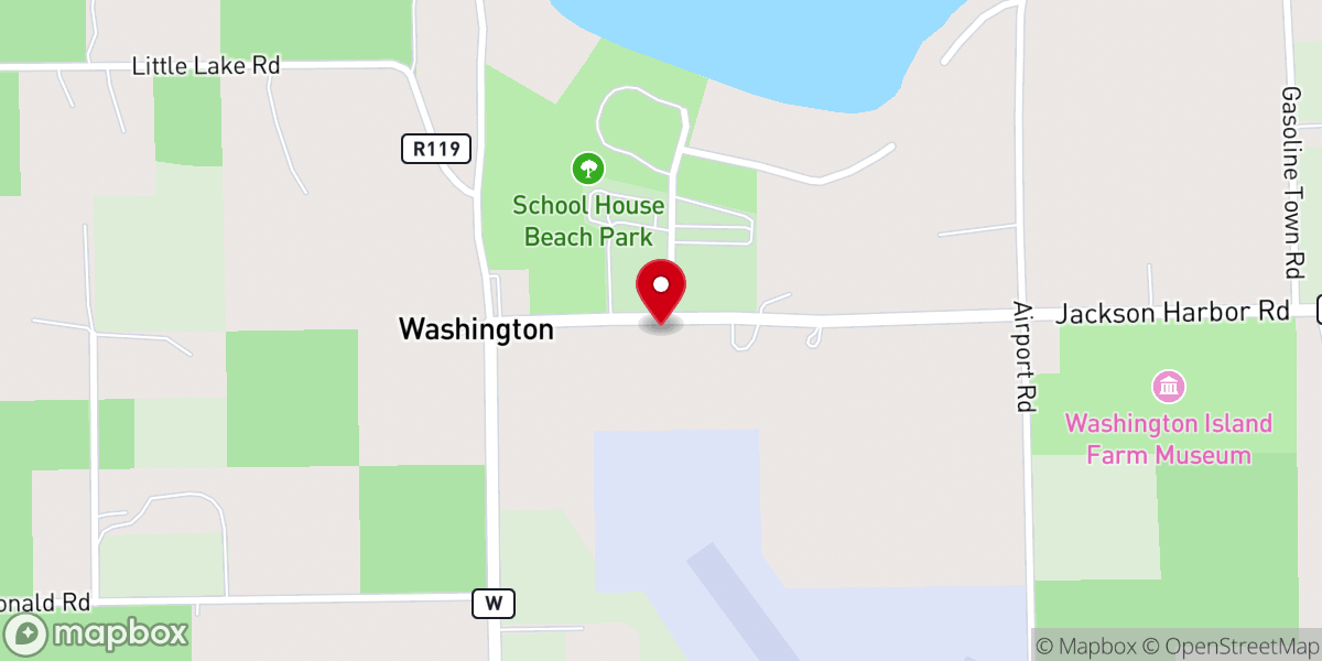 Map showing location of Saint Michaels Chapel