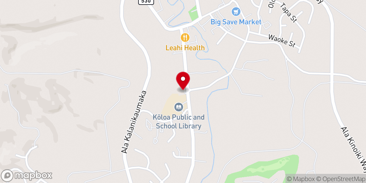 Map showing location of Kauai South Shore Weddings/Vow Renewals