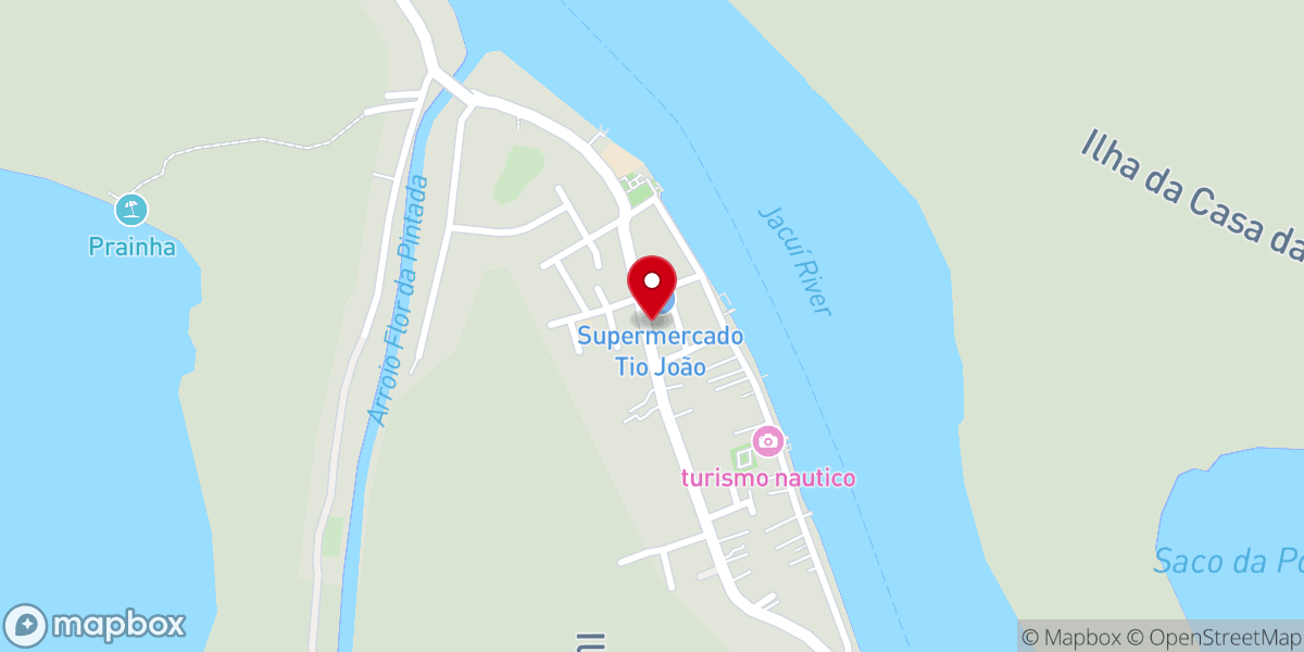 Map showing location of Igreja Adventista da Ilha da Pintada