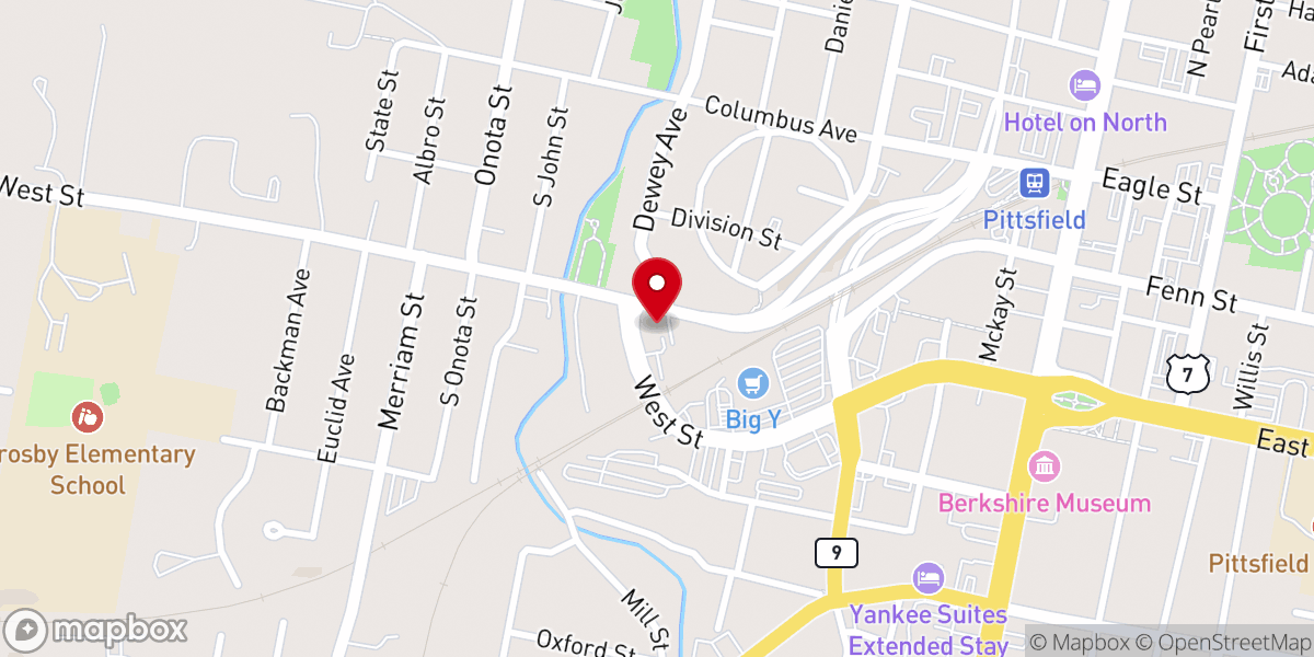 Map showing location of The Salvation Army