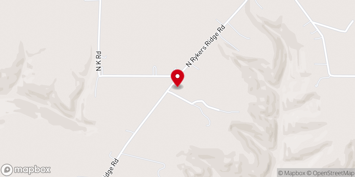 Map showing location of Mount Zion Church