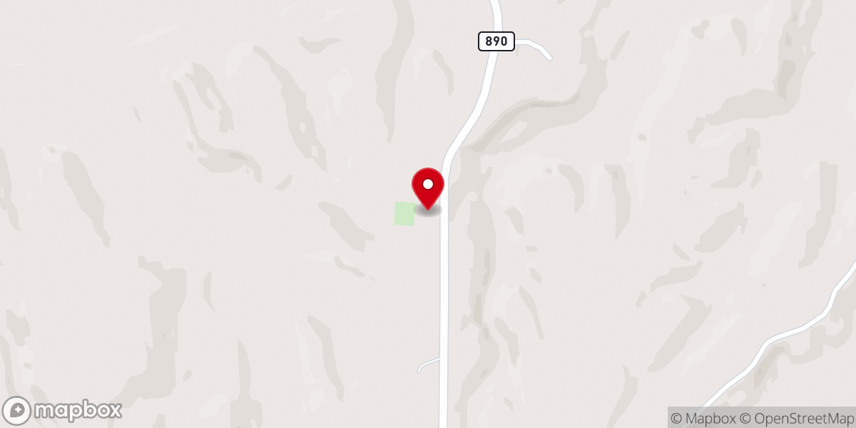 Map showing location of Joines Chapel