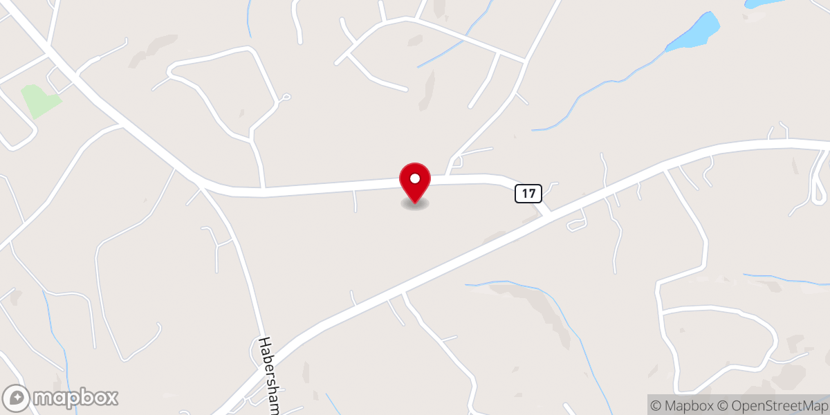 Map showing location of Faith Tabernacle Full Gospel