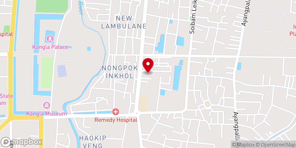 Map showing location of TANGKHUL BAPTIST CHURCH CHECKON