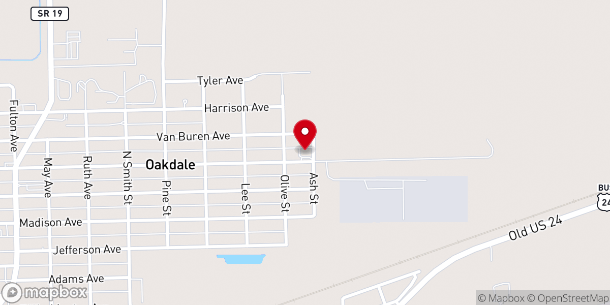 Map showing location of Apostolic Chapel