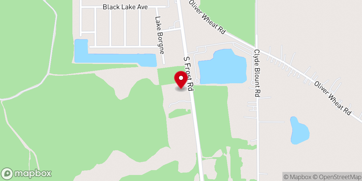 Map showing location of Unity Prayer Center
