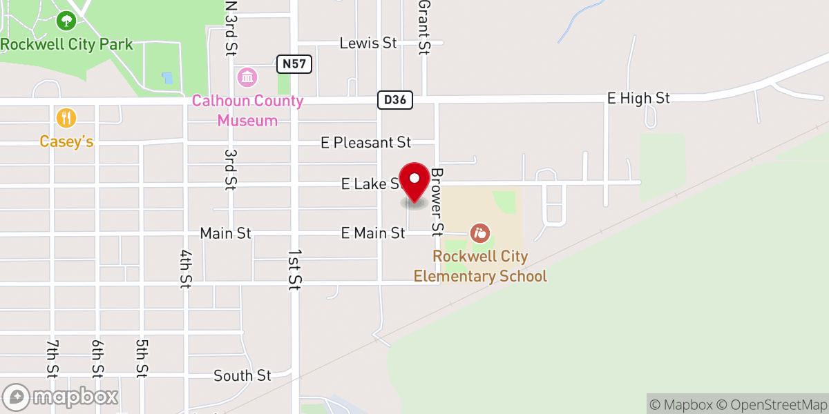 Map showing location of United Methodist Women