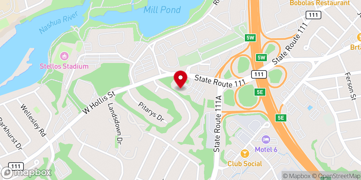 Map showing location of Saint Philip Greek Orthodox Church