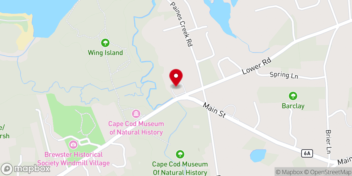 Map showing location of Our Lady-The Cape Thrift Shop