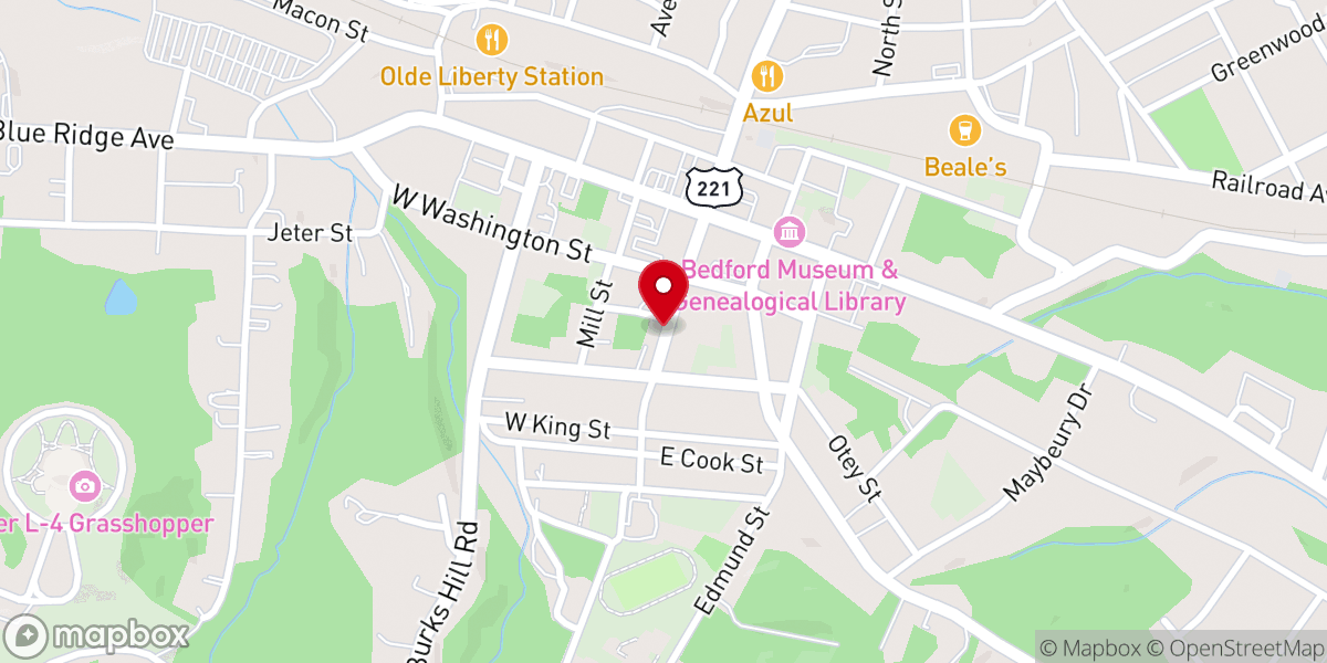 Map showing location of Prayer Outreach Ministries