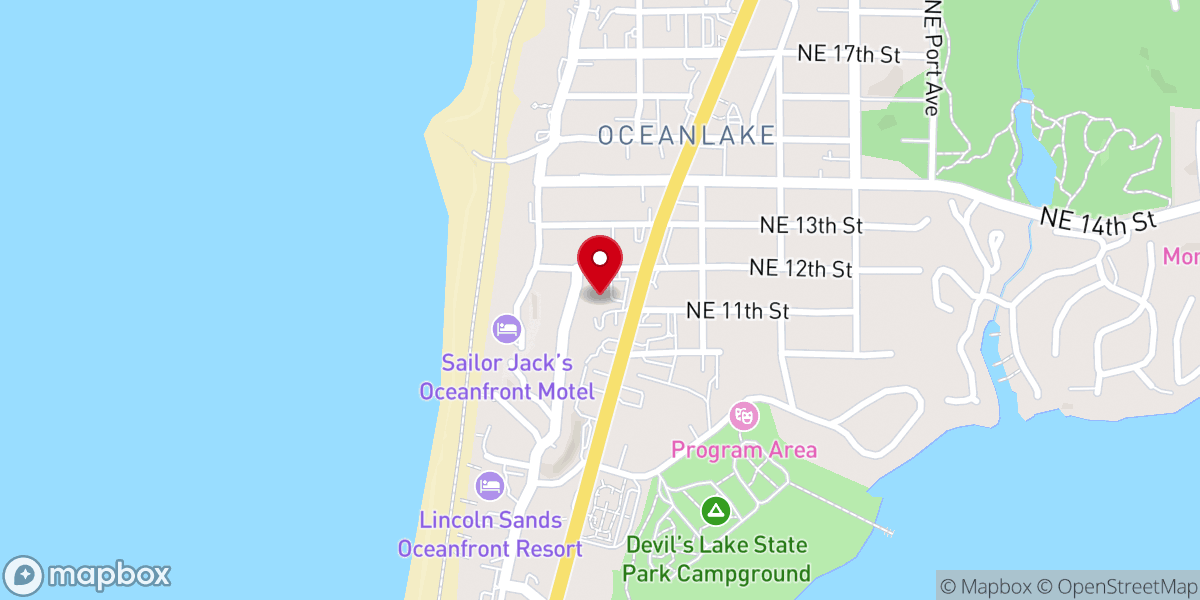 Map showing location of St. Augustine Catholic Church