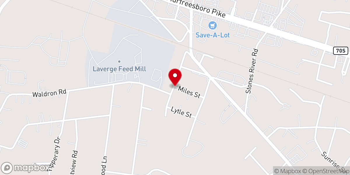 Map showing location of First United Methodist Church Prsng