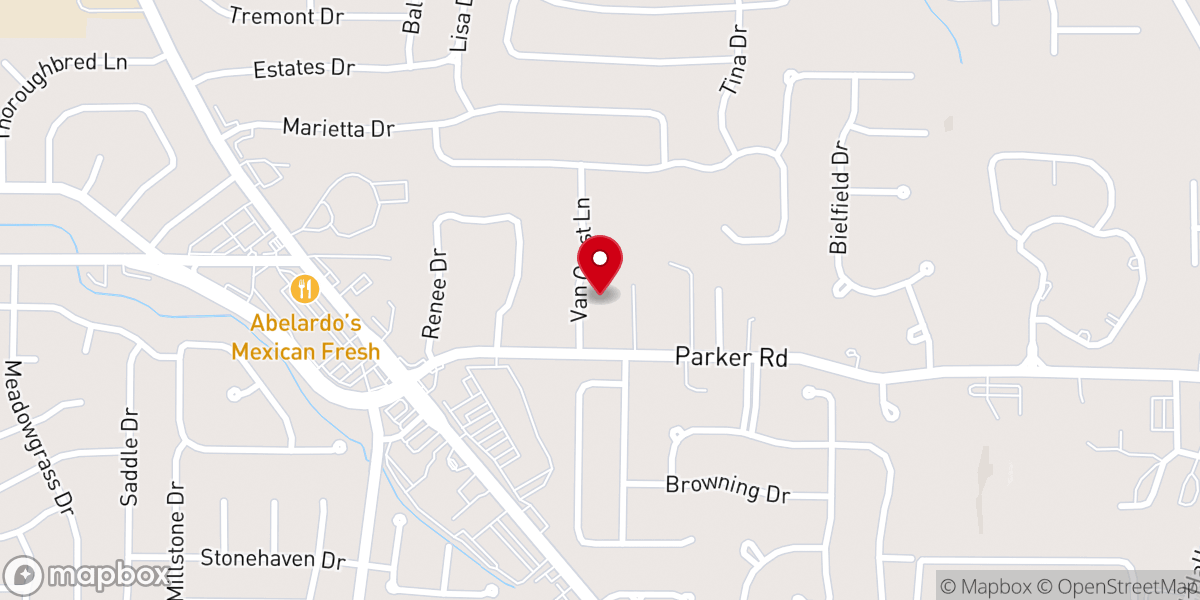 Map showing location of Florissant Valley Presbyterian Church