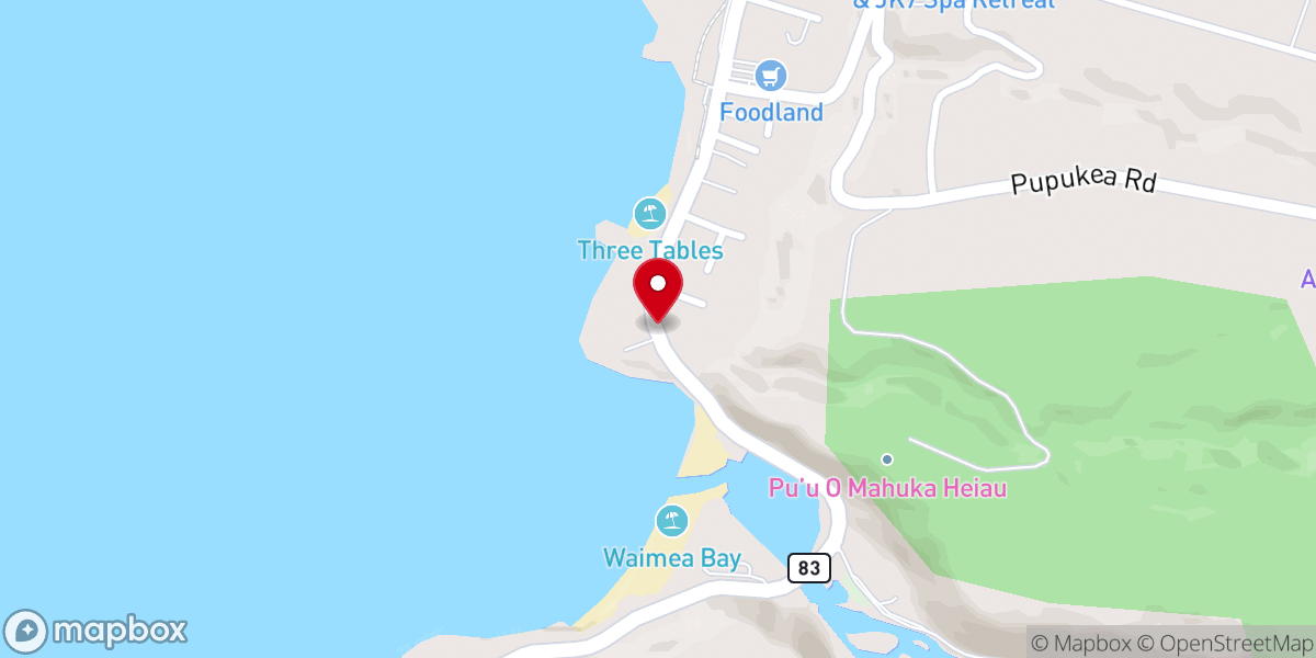 Map showing location of Mission of Sts. Peter and Paul